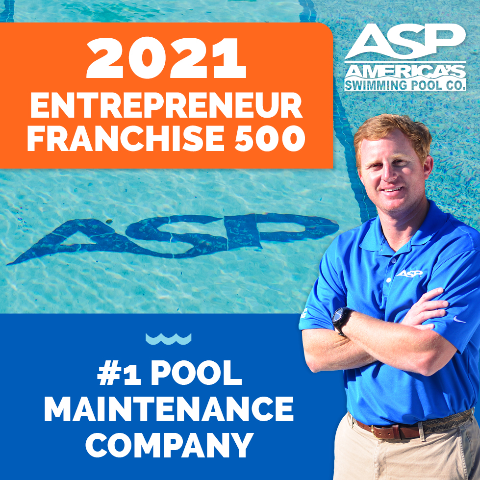 ASP - America's Swimming Pool Company Ranked Top Pool Company by Entrepreneur Franchise 500