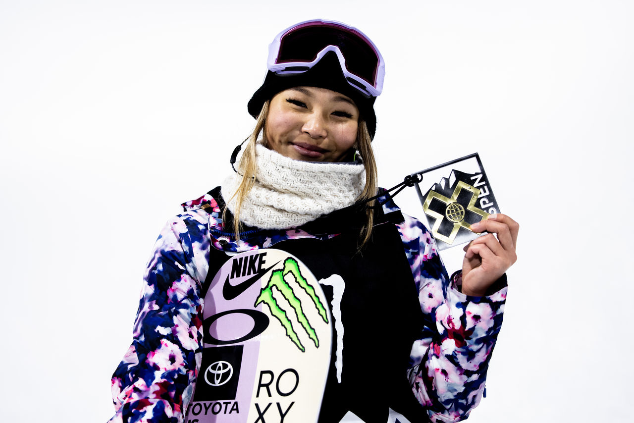Monster Energy's Chloe Kim Takes Gold in Women's Snowboard SuperPipe at X Games Aspen 2021