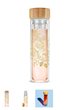 This Blair Bouquet Glass Travel Tumbler with Infuser is Available at StashTea.com