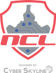 National Cyber League, powered by Cyber Skyline Logo