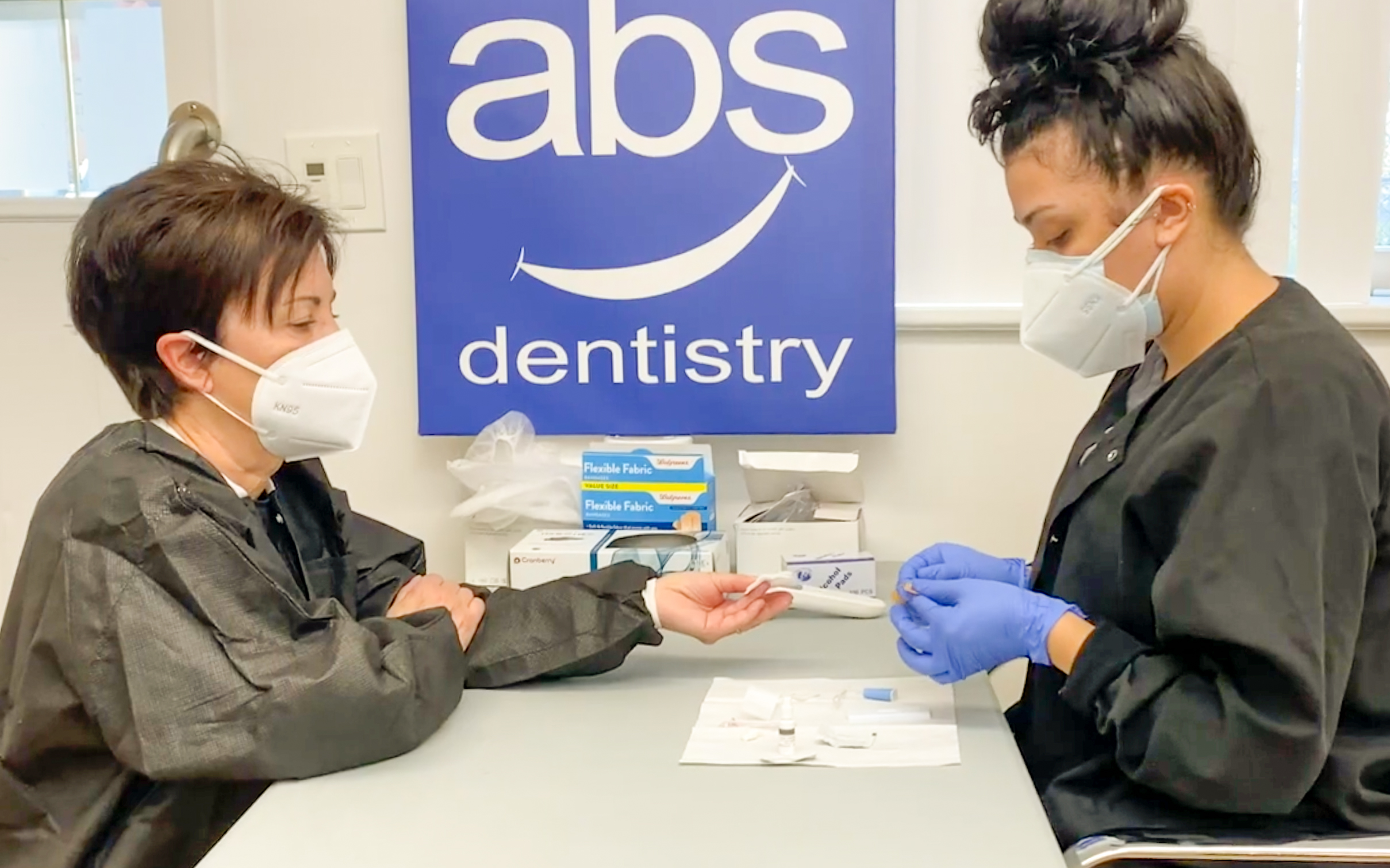A Beautiful Smile Dentistry Dental Staff COVID Testing