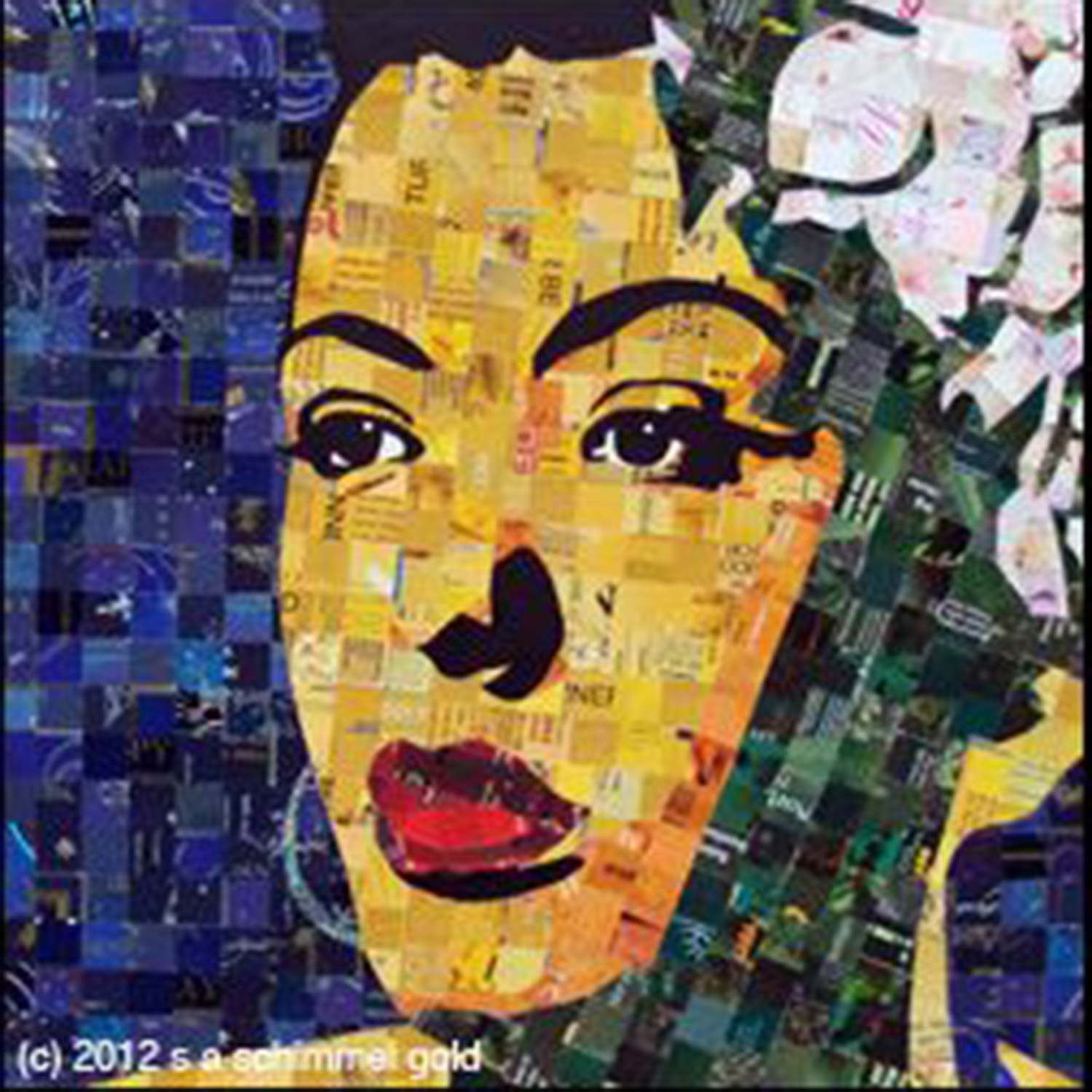 "Lady Day" portrait of Billie Holiday