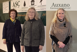 ASC Group Auxano Environmental - Shaune Skinner, Elsie Immel-Blei, and Nichole Lashley.