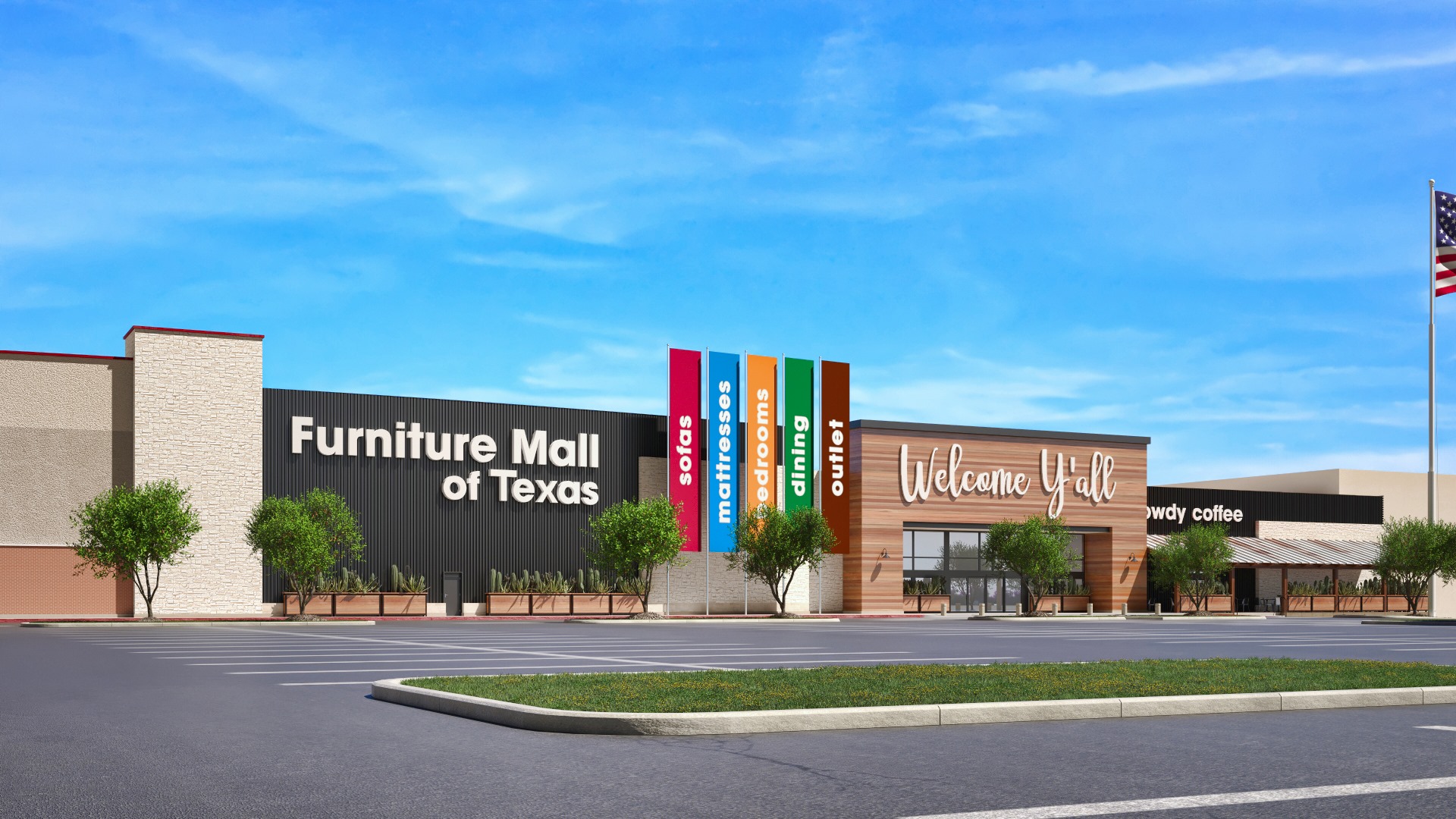 Furniture Mall of Texas - Exterior