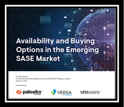 "Availability and Buying Options in the Emerging SASE Market" Research Report
