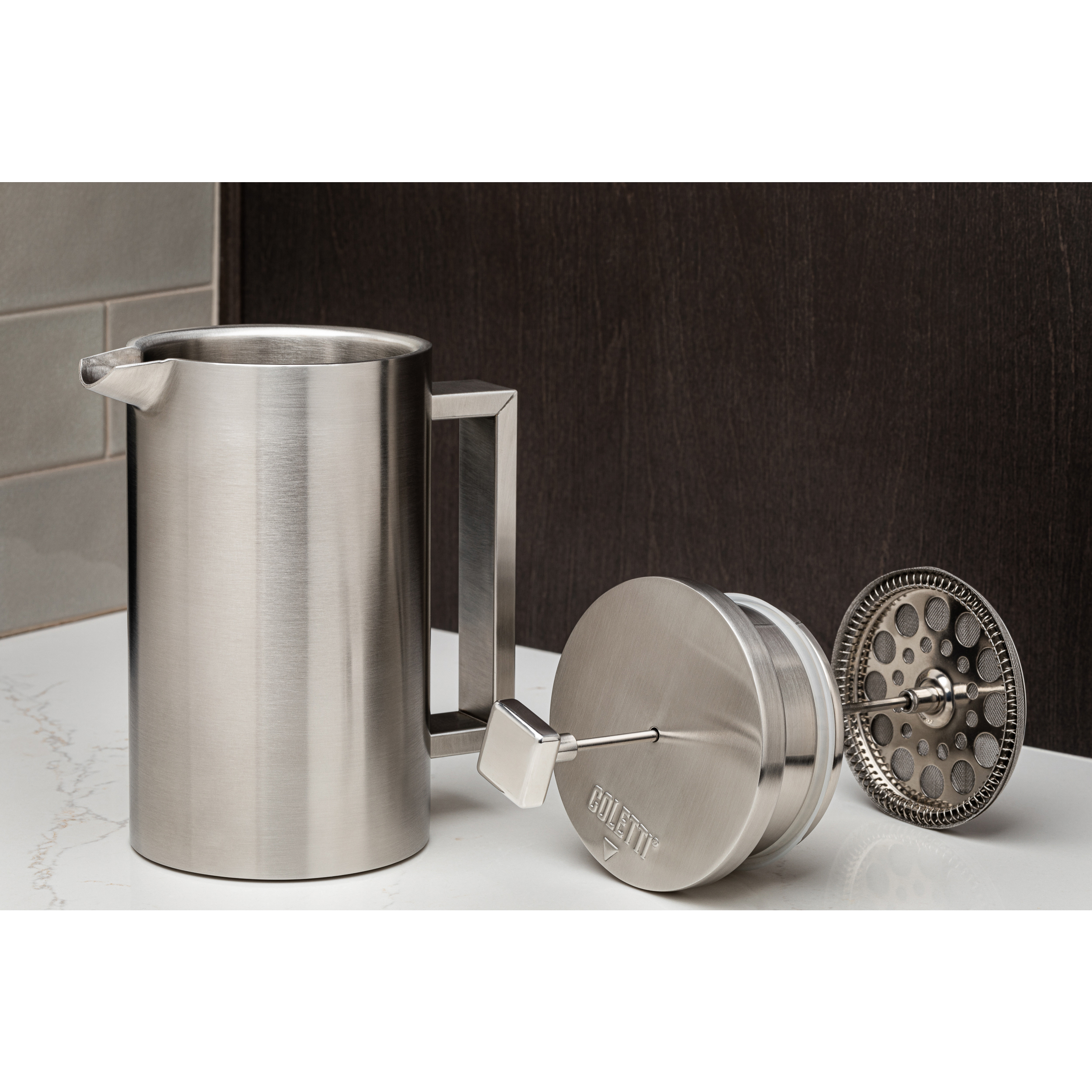 The COLETTI Boulder - 10 Cup Insulated French Press Coffee Maker