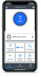 CarRx Mobile App Home Screen