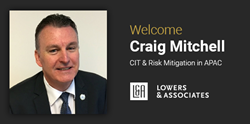Welcome Craig Mitchell CIT & Risk Mitigation in APAC L&A