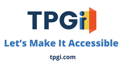 TPGi Logo: Let's Make It Accessible