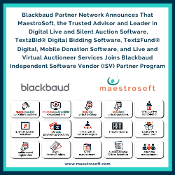 Blackbaud and MaestroSoft Partnership Image