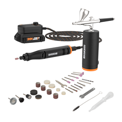 WORX MakerX 20V Cordless Air Brush Rotary Tool(Tool Only) 