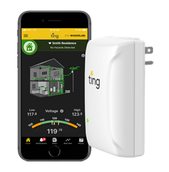 Ting sensor and app