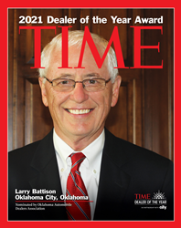 Larry Battison on mock TIME Magazine cover