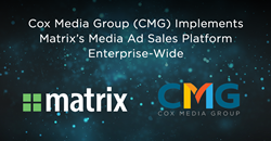 CMG Implements Matrix's Media Ad Sales Platform, Monarch