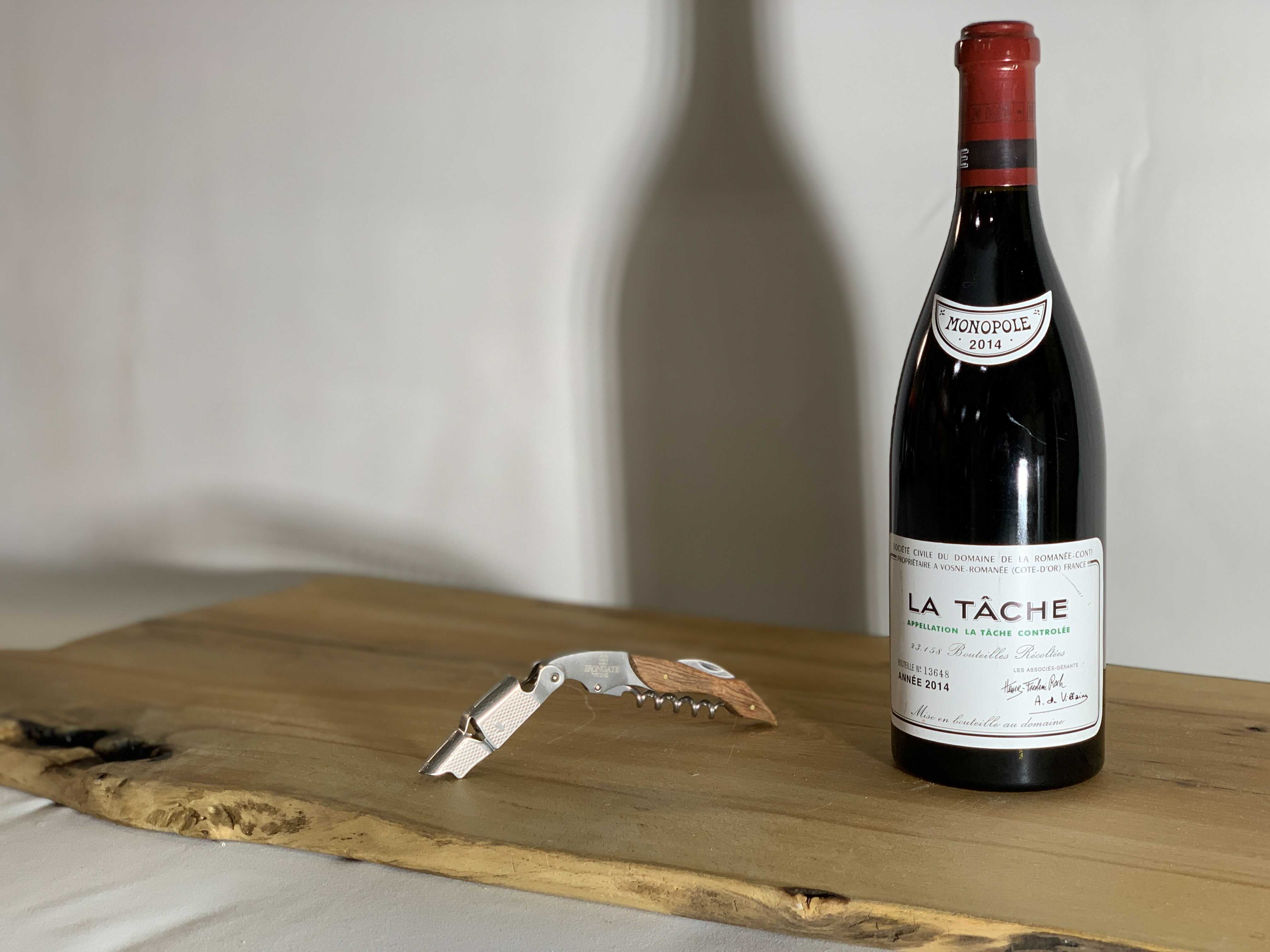 Domaine de la Romanée La Tâche 2014 among the rare wines for sale via IronGateAuctions.com from March 23 to March 30, 2021.