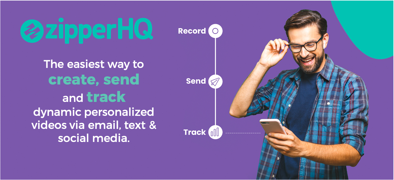 ZipperHQ is the easiest way to create, send and track personalized video messages. Get started for free.