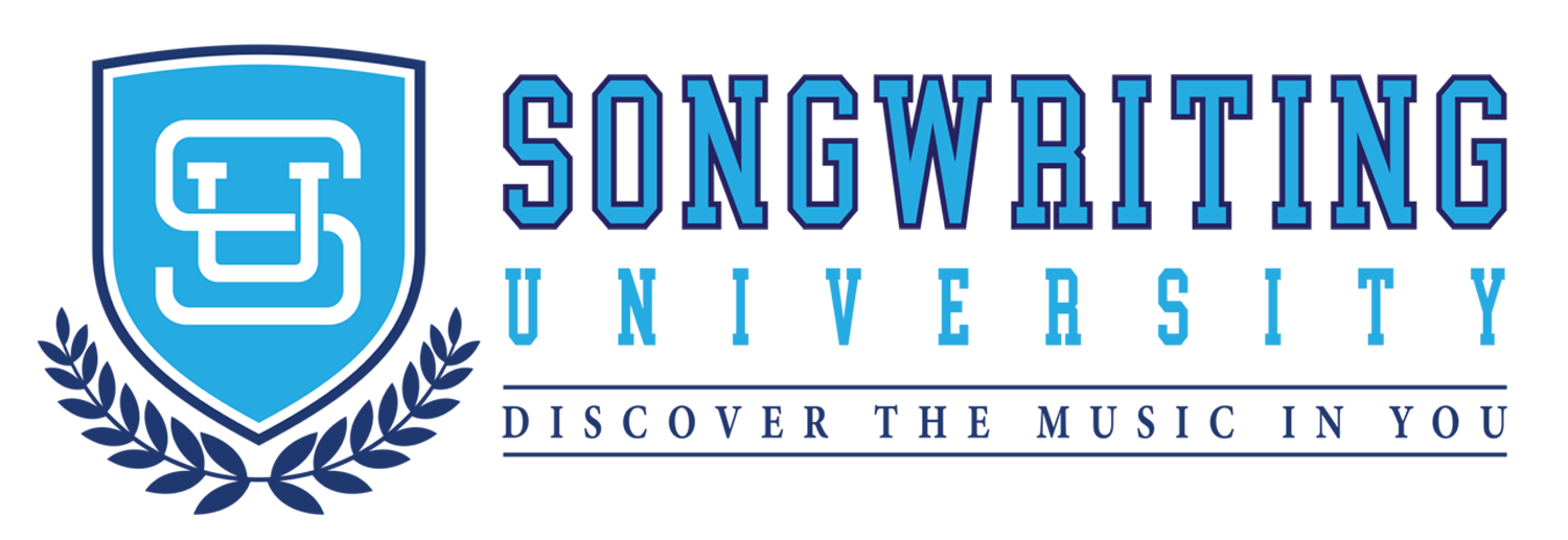 Songwriting University offers aspiring songwriters opportunities to hone their craft through co-writing, classes, videos, and more. (Logo courtesy of Songwriting University)