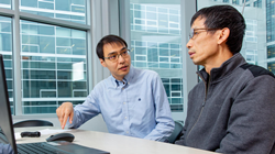 ISB Assistant Professor Dr. Wei Wei and Bioinformatics Scientist Dr. Xiaowei Yan