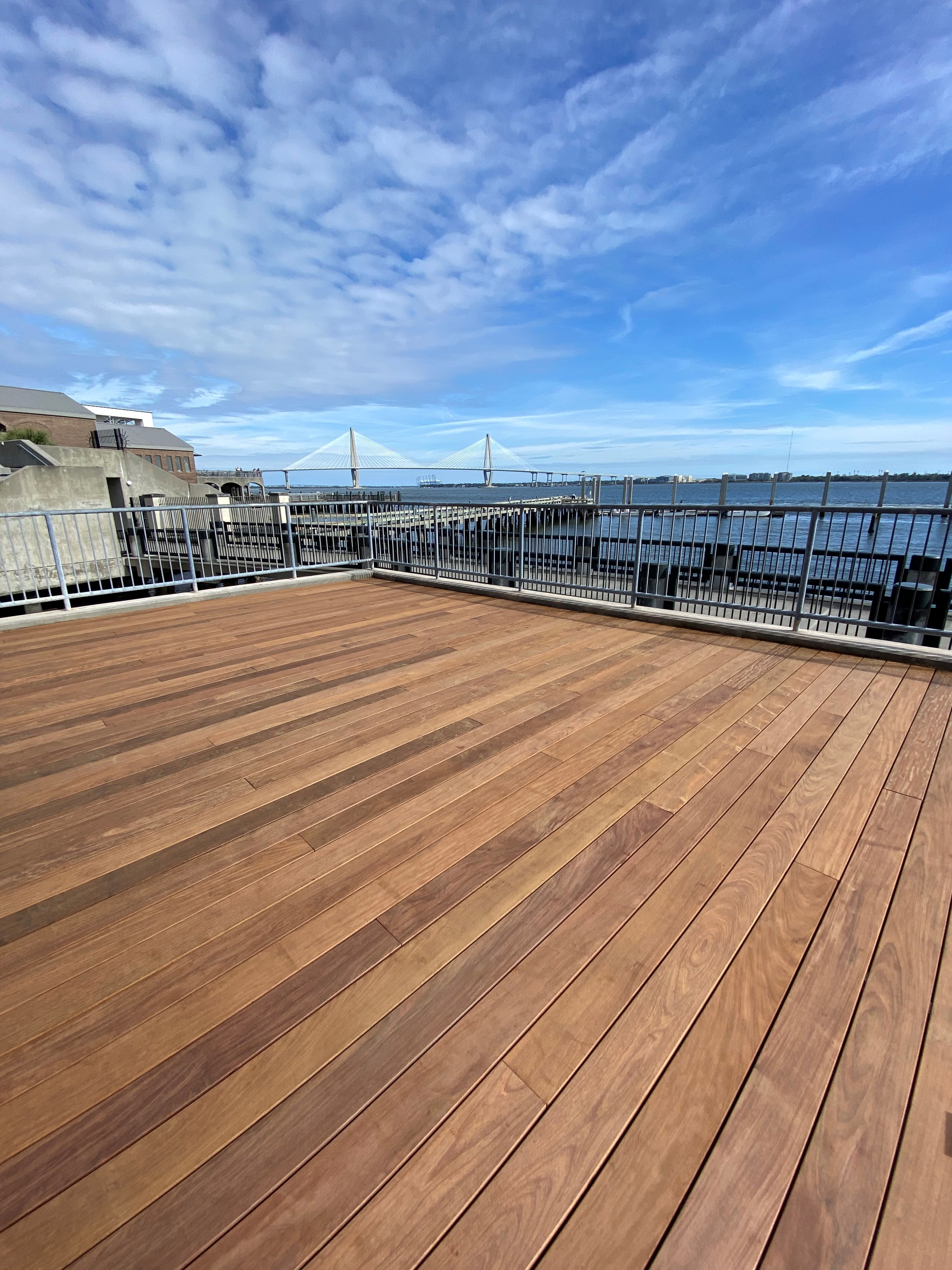Kirkland put the CAMO deck fastening system into action for a recent replacement project for Dockside Condos overlooking Charleston Harbor.
