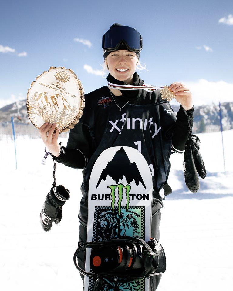 Monster Energy's Zoi Sadowski-Synnott Defends World Championship Title in Women’s Snowboard Slopestyle and Claims Silver in Women's Snowboard Big Air at 2021 FIS Snowboard World Championships in Aspen