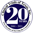 Image of 20 year logo for CTT