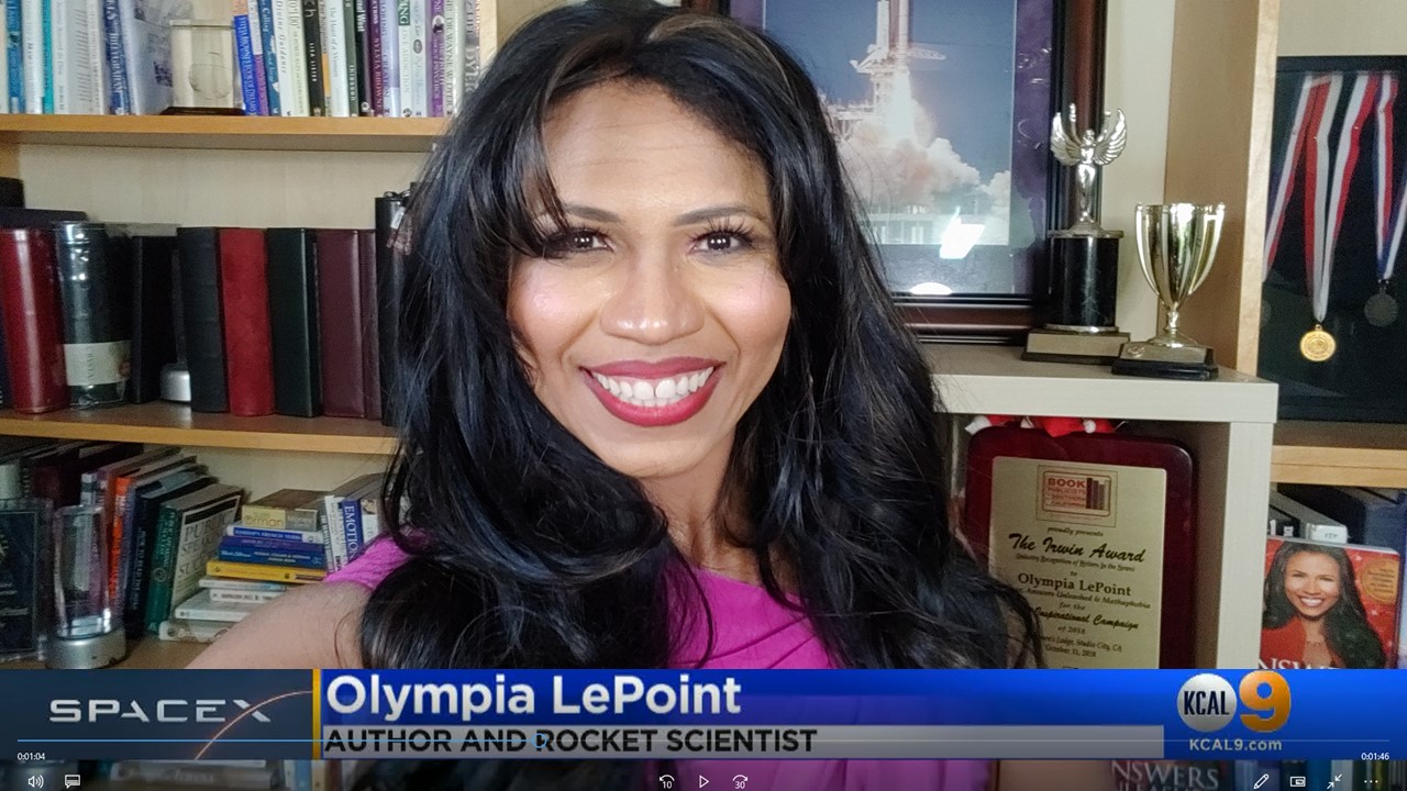 Olympia LePoint on CBS News in Los Angeles