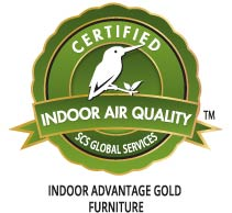 Indoor Advantage™ Gold Certification logo represented by Kingfisher bird, is a visual expression of proven commitment to sustainability through environmental stewardship, responsible resource management, and protection of people and communities.