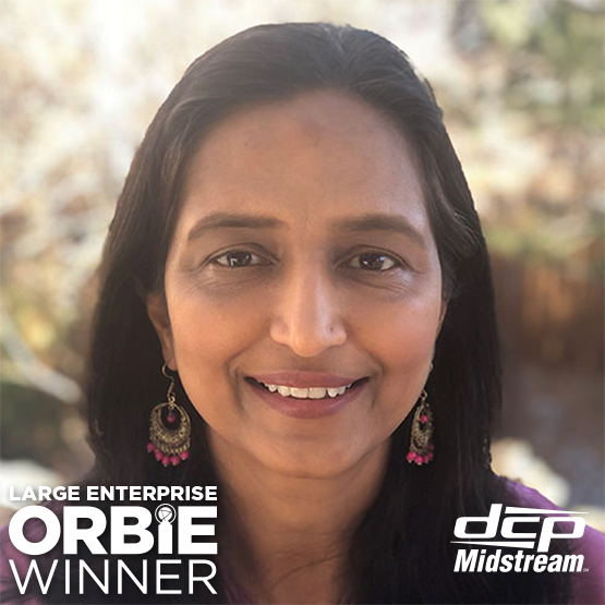 Large Enterprise ORBIE Winner, Purnima Wagle of DCP Midstream