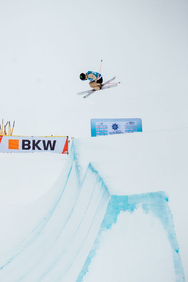 Monster Energy's Sarah Hoefflin Takes Silver in Women's Freeski Slopestyle at 2021 FIS Freeski World Cup Finals in Silvaplana