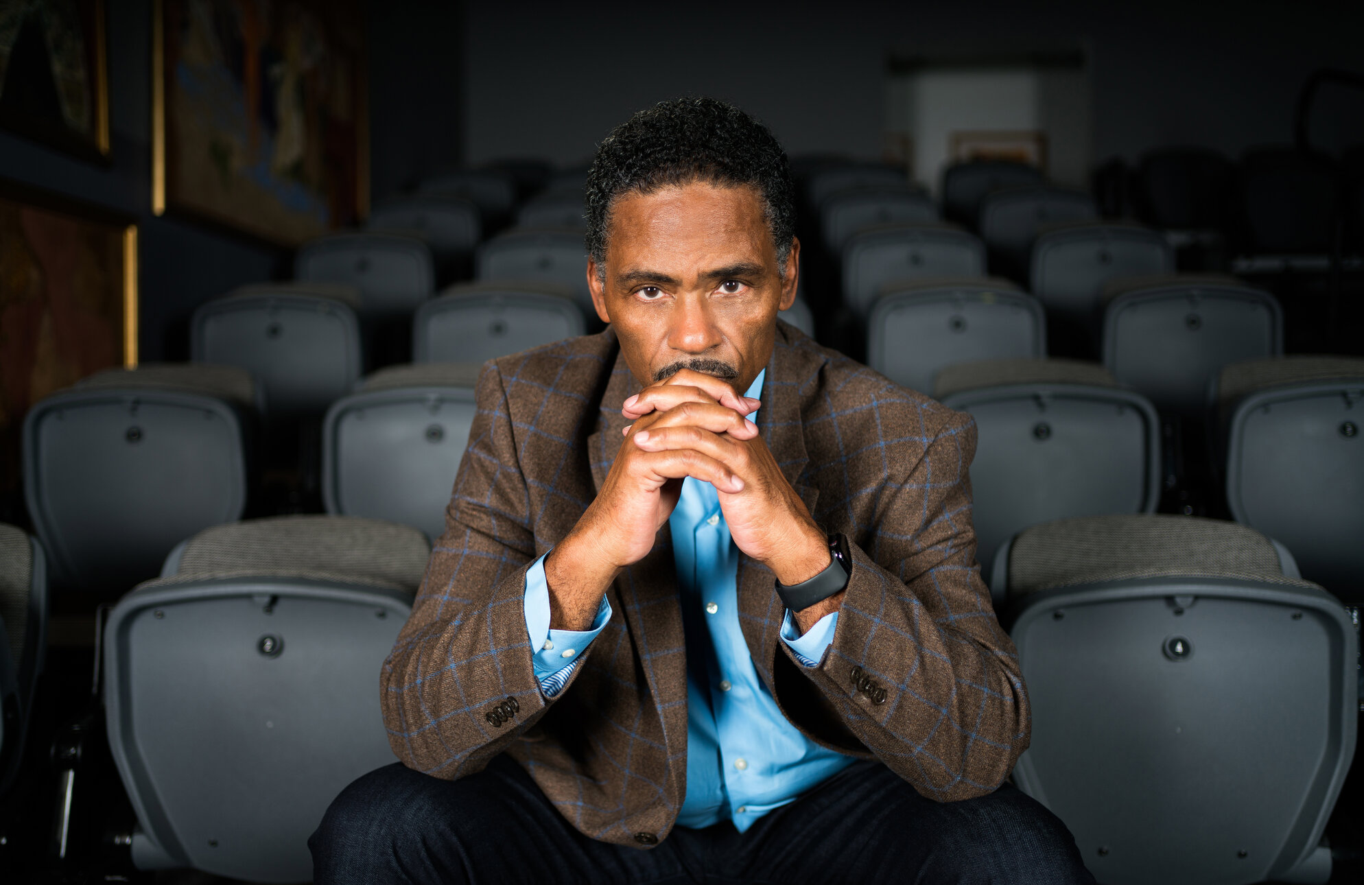 Richard Lawson, co-artistic director of WACO Theater Center. He will direct "Black Terror" and mentor YTC's Andrew Binger.
