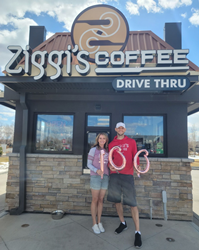 Ziggi's Coffee Franchisees Jill and Steve Anderson
