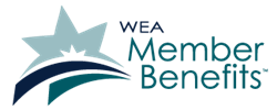 WEA Member Benefits logo