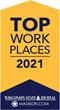 image of Top Workplaces 2021 by The Wisconsin State Journal logo