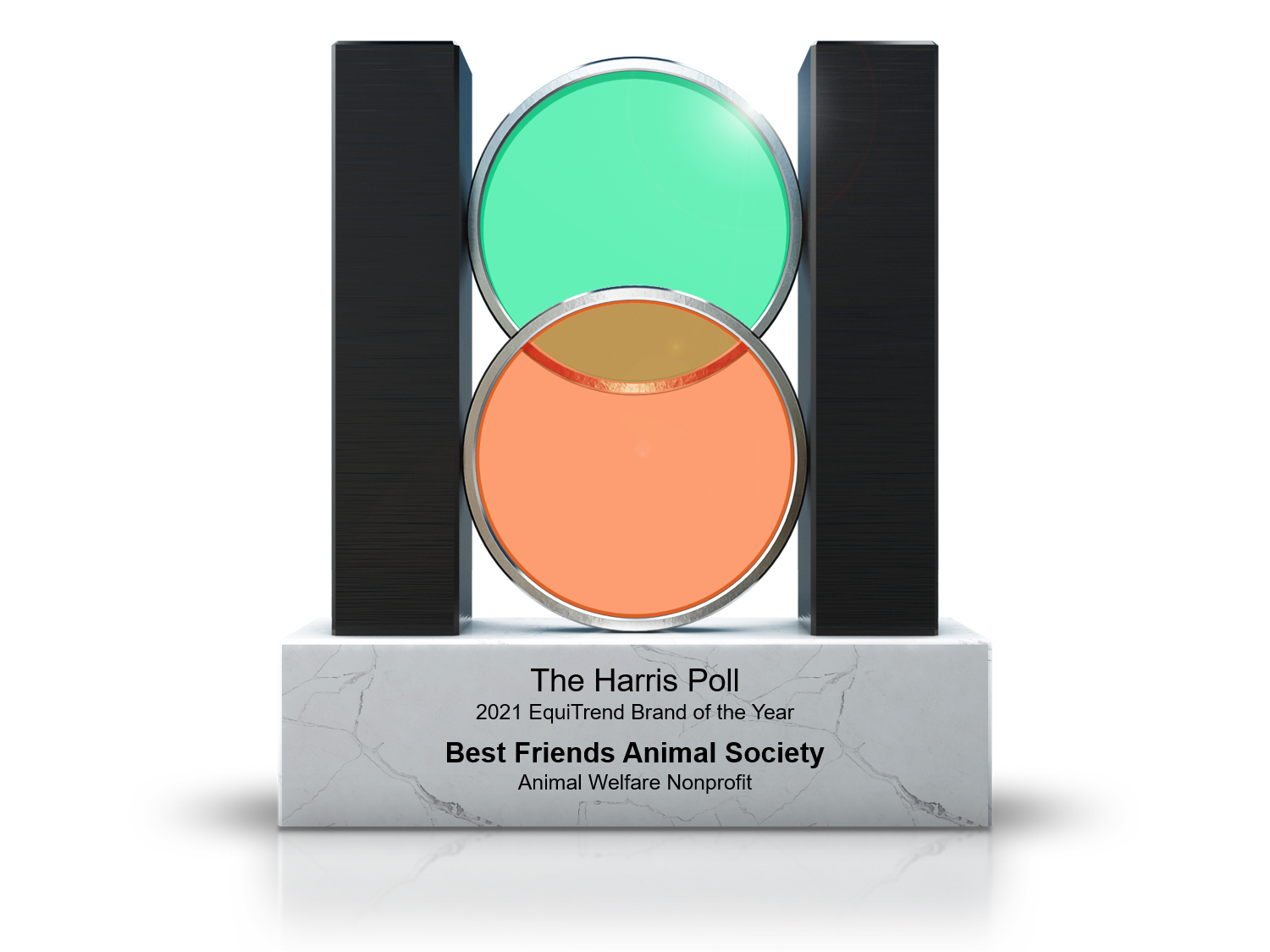 Best Friends Animal Society has been named a Brand of the Year* in the 2021 Harris Poll EquiTrend® study.