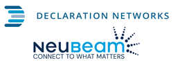 Declaration Networks Group and NeuBeam logos