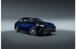 2021 Toyota Camry XLE edition color blue