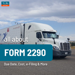 Instructions for Form 2290 Filing