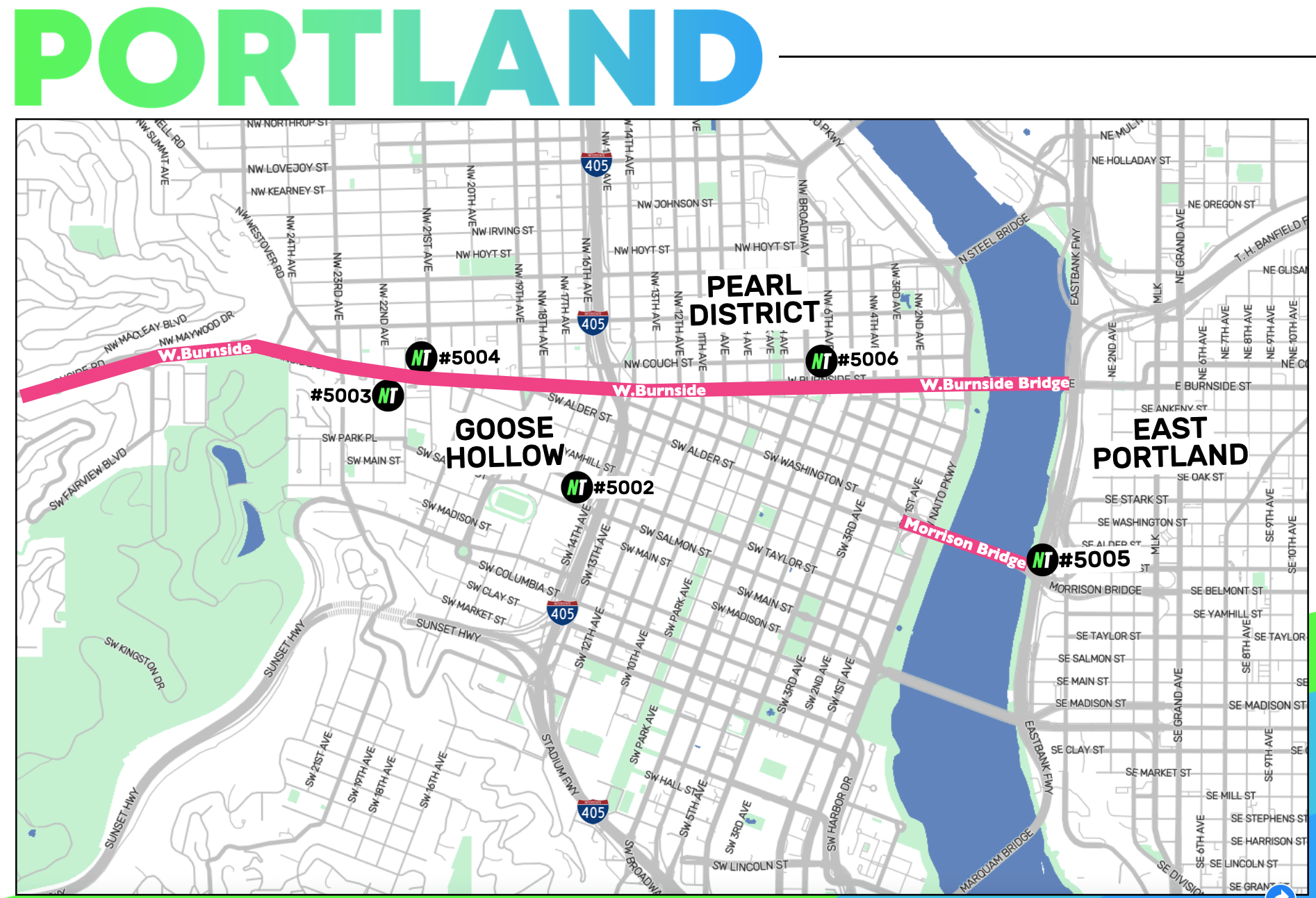 New Tradition's Portland Inventory Footprint