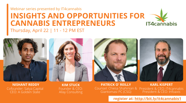 Cannabusiness webinar to feature industry experts
