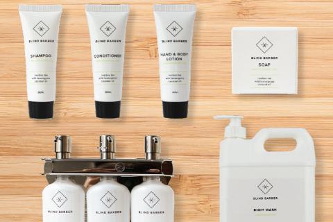 WA is licensed manufacturer of Blind Barber. Infused with Rooibos Tea and a unique fragrance combination of Wild Lemongrass & Coconut Oil.