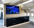 aviation, aircraft interiors, aircraft interior design, VVIP aircraft completions, OLED UHD passenger displays, aircraft cabin monitors, flexible aircraft display, new technology for aviation, first to market, DPI Labs