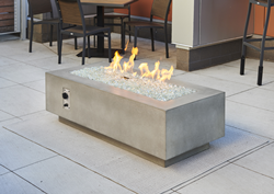 Cove 54" Linear Gas Fire Pit Table from The Outdoor GreatRoom Company