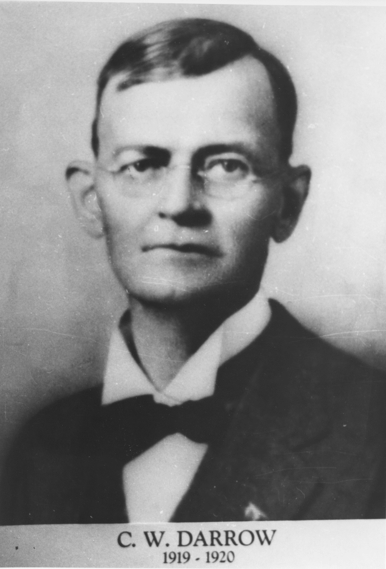 Charles W. Darrow discovered the Fairy Caves and opened them to the public in the late 1800s. Photo courtesy of the Frontier Historical Society.