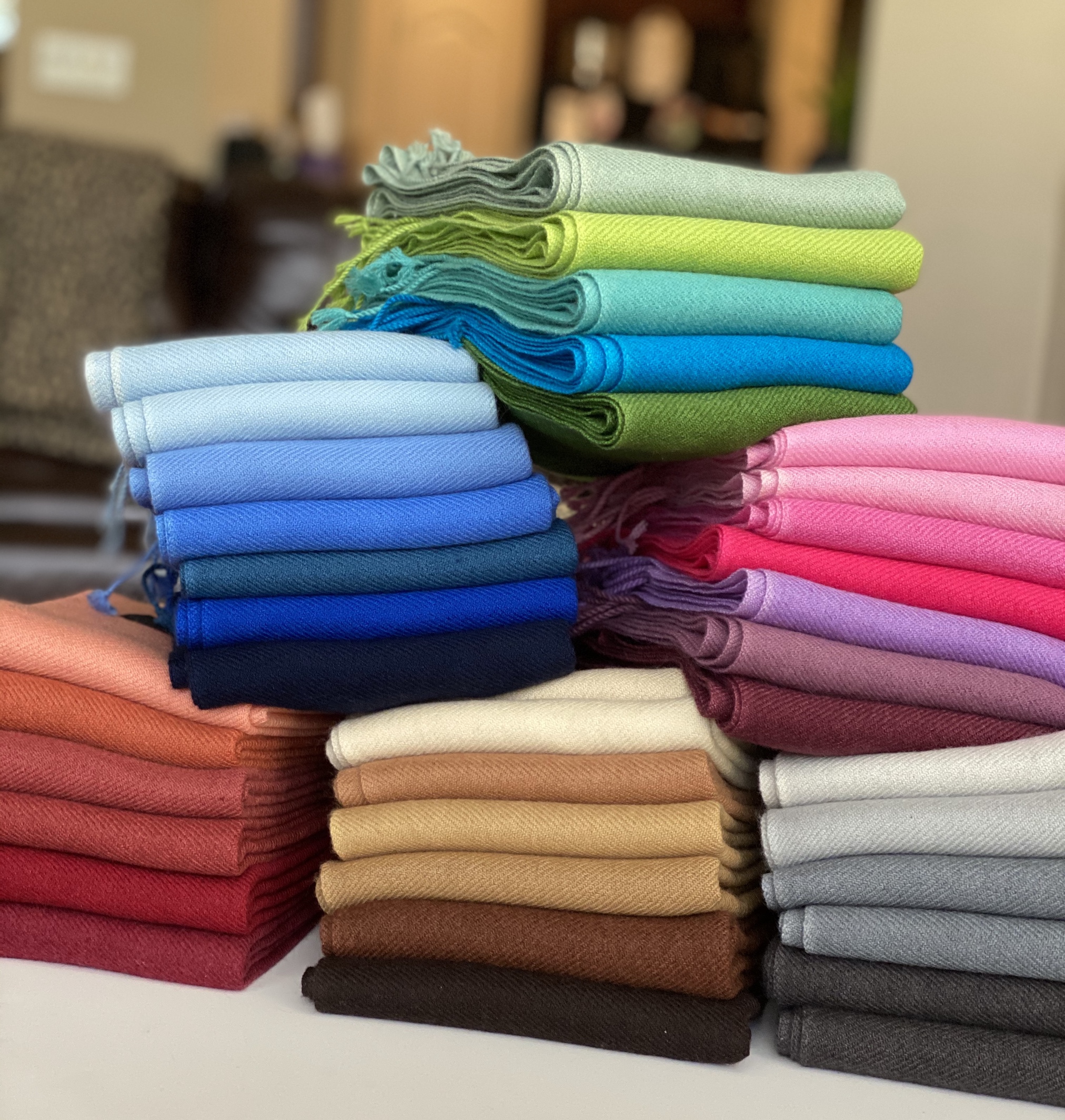 Mother's Day Pure Cashmere Scarves from The Pashmina Store