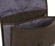 Double-Take iPad+MacBook Sleeve—dual padded compartments with Indigo wool-blend lining