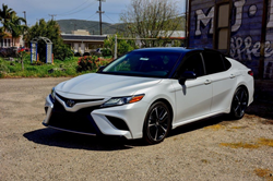 2018 Toyota Camry XSE parked front view