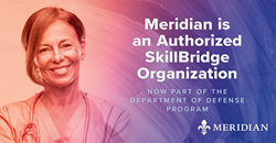 Thumb image for Meridian Clinical Research Becomes DoD Authorized SkillBridge Organization