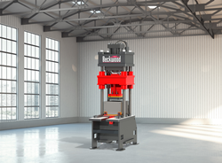 Beckwood 110-ton custom hydraulic press for WHK BioSystems