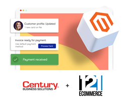 121eCommerce and Century partner to provide streamlined credit card processing to customers.