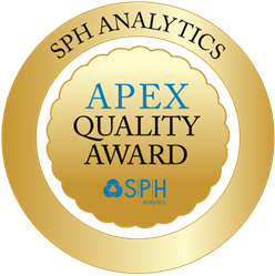 SPH Analytics awards the National APEX Quality Award to healthcare providers who demonstrate the highest level of excellence in patient satisfaction.